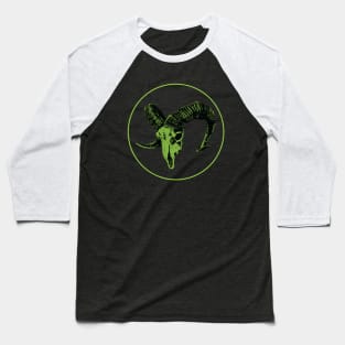 Green Aries Baseball T-Shirt